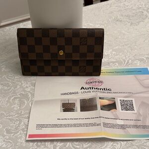 Louis Vuitton Damien Ebene Wallet💙
